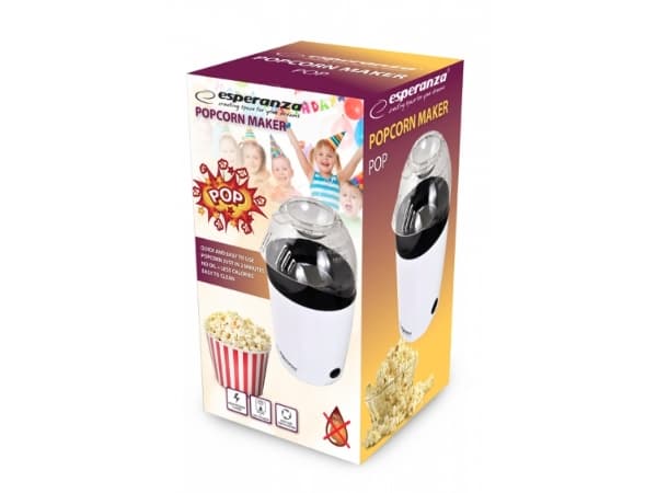 Esperanza POP - Popcornmaskin - 0.27 liter - 1.2 kW