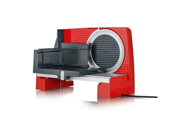 Graef Sliced Kitchen S 10001 - Skjæremaskin - 170 W - rød