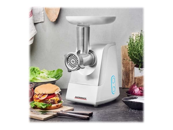 Gastroback Design Plus, 220 - 240 V, 50 Hz, Metalli, 220 mm, 186 mm, 377 mm