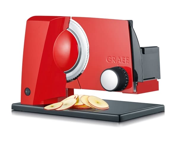 Graef Sliced Kitchen SKS S11003 - Skjæremaskin - 175 W - rød