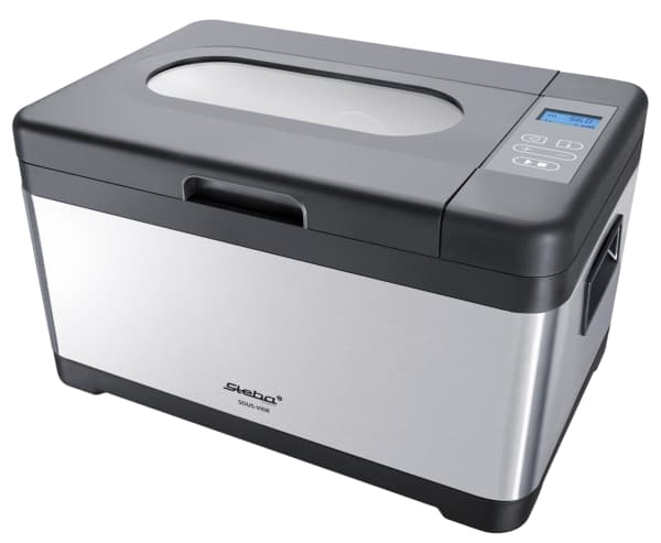Steba SV2, 10 L, 800 W, Musta, Ruostumaton teräs, Ruostumaton teräs, LCD, CE