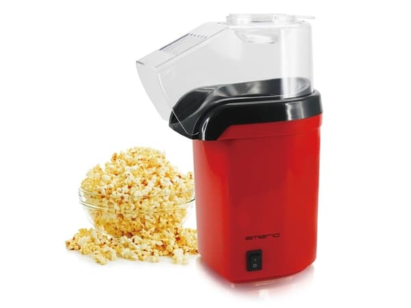 Emerio POM-111664 - Popcornmaskin - 1.2 kW - röd