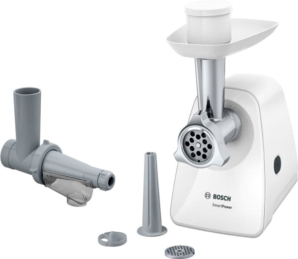 Bosch SmartPower MFW2515W - Köttkvarn - 1.5 kW - vit