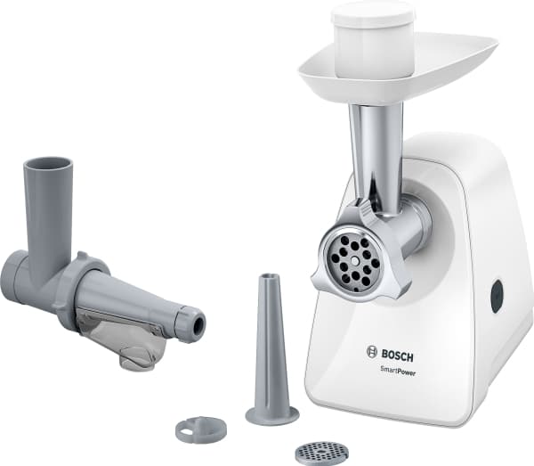 Bosch SmartPower MFW2515W - Köttkvarn - 1.5 kW - vit