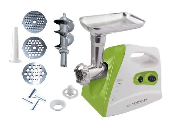 Esperanza MEATBALL - Köttkvarn - 600 W - grön