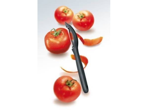 Victorinox 7.6075, Svivel skreller, Rustfritt stål, Sort