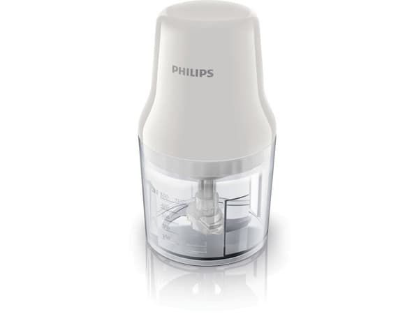 Philips Daily Collection HR1393/00 Teholeikkuri, 0,7 L, Läpinäkyvä, Valkoinen, Muovi, 450 W, 220-240 V, 50 - 60 Hz