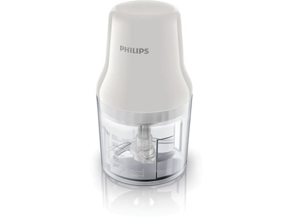 Philips Daily Collection HR1393/00 Teholeikkuri, 0,7 L, Läpinäkyvä, Valkoinen, Muovi, 450 W, 220-240 V, 50 - 60 Hz