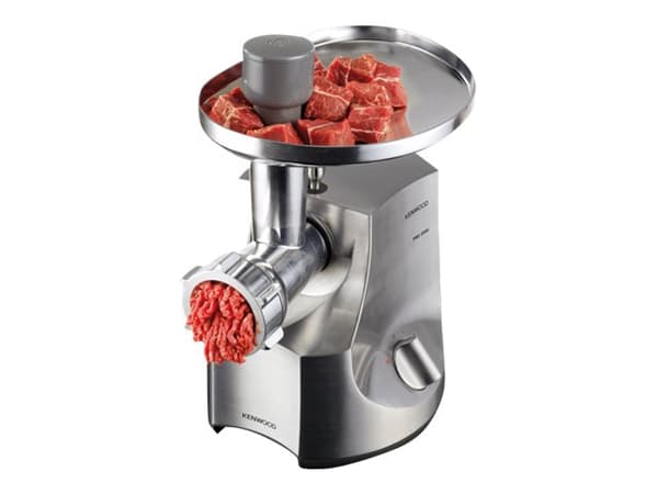 Kenwood MG700 Pro 2000 Excel - Kødhakkemaskine - 2 kW - sølv - sølv