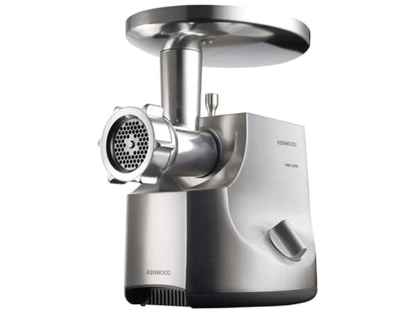 Kenwood MG700 Pro 2000 Excel - Kødhakkemaskine - 2 kW - sølv - sølv