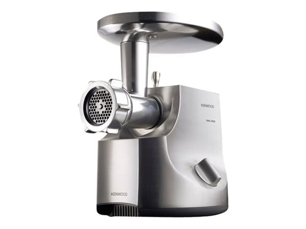 Kenwood MG700 Pro 2000 Excel - Kødhakkemaskine - 2 kW - sølv - sølv