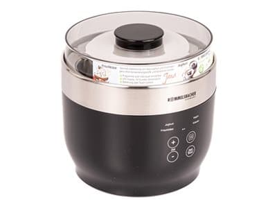 Rommelsbacher JG 80 "Jona" yoghurt and cheese maker (black/stainless steel)