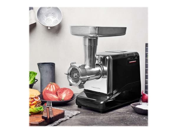 Gastroback Pro kjøttkvern 350 W Sort, Rustfritt stål