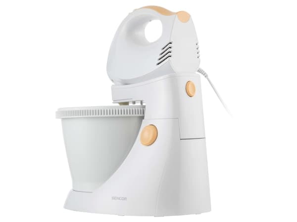 Sencor SHM 5330 EUE3, Handmixer, Vit, Gul, Knådning, Mixning, 500 W, 220-240 V, 50-60 hz