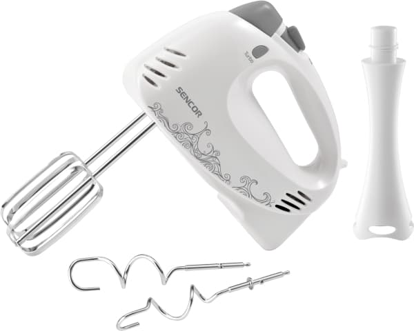 Sencor SHM 5270-EUE3, Håndmikser, Hvit, Elte, 400 W, 104 mm, 220 mm