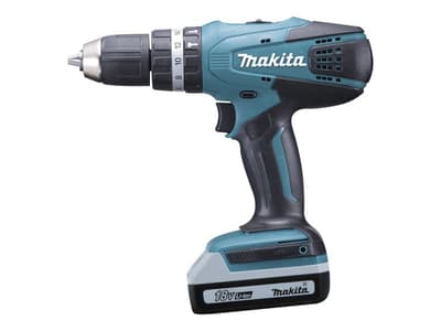 Makita HP457DWEX4, Pistooliporakone, 1,3 cm, 1400 RPM, 3,6 cm, 1,3 cm, 1,3 cm