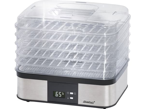 Steba ED 5 - Livsmedelstork - 350 W - rostfritt stål/svart
