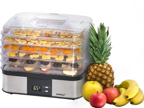 Steba ED 5 - Livsmedelstork - 350 W - rostfritt stål/svart