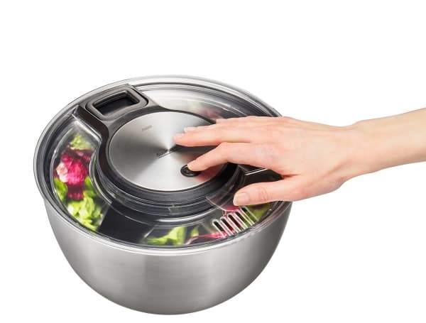 GEFU Speedwing, Knapp, Rostfritt stål, Plast, Rostfritt stål, 5 l, Rund, 1 styck
