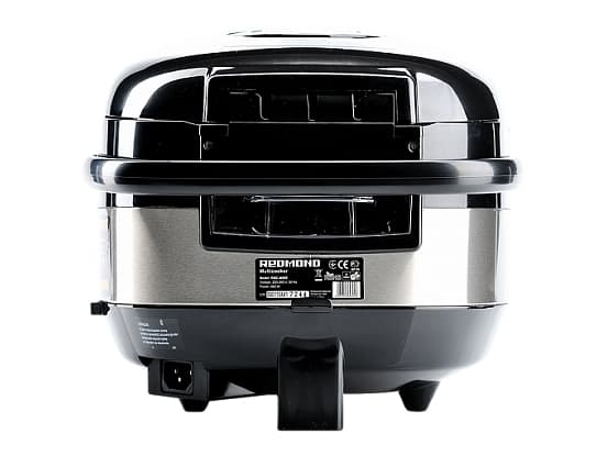 REDMOND RMC-M90, 5 L, 860 W, 24 h, Musta, Metallinen, Keraaminen, LCD