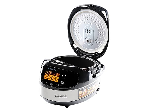 REDMOND RMC-M90, 5 L, 860 W, 24 h, Musta, Metallinen, Keraaminen, LCD