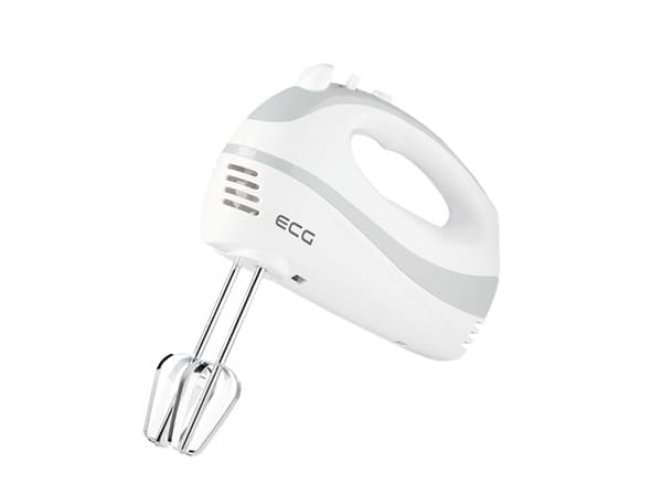 ECG RS 200, Handmixer, Grå, Vit, Vispning, Knådning, Mixning, 1,2 m, 80 dB, Plast