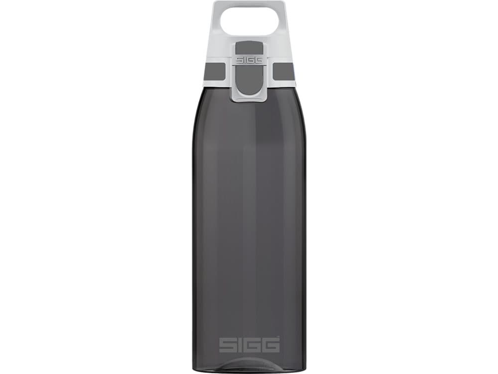 SIGG Total Color Anthracite, 1000 ml, Daglig användning, Fysisk träning, Idrott, Antracit, Tritan, Vuxen, Monokromatiskt