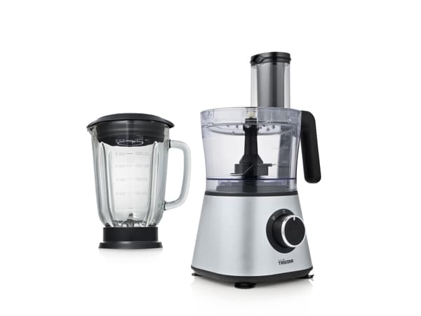 Tristar MX-4823, 1,5 l, Svart, Rostfritt stål, Transparent, Rotations-, 1,5 l, Hackning, 0,6 m