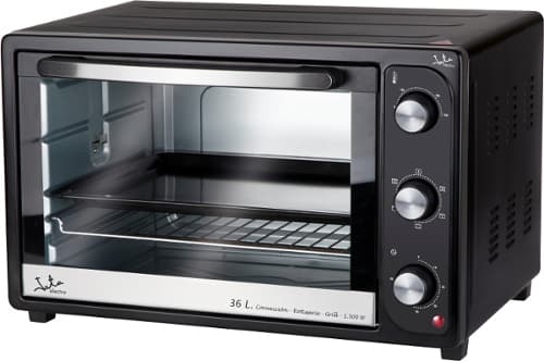 JATA HN936, 36 l, Svart, Fristående, Rotations-, Rostfritt stål, Mekanisk