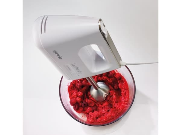 Gorenje M550CSDC, Handmixer, Vit, Mixning, 1,3 m, Knappar, Rotations-, DC