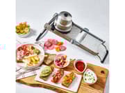 de Buyer La Mandoline REVOLUTION - Multi slicer - 12.5 x 38 x 13 cm - brushed satin stainless steel