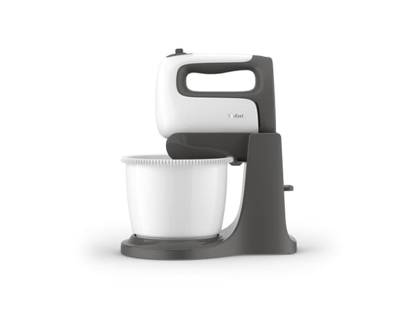 Tefal Prep''Mix+ HT4641, Elektrisk visp, Grå, Hvit, Elte, Miksing, 2,5 l, Metall, 500 W