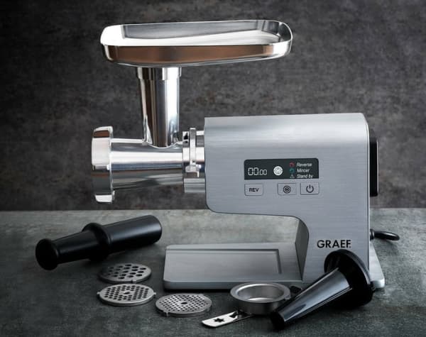 Graef FW 500, 230 V, Ruostumaton teräs, Alumiini, 153 mm, 355 mm, 304 mm