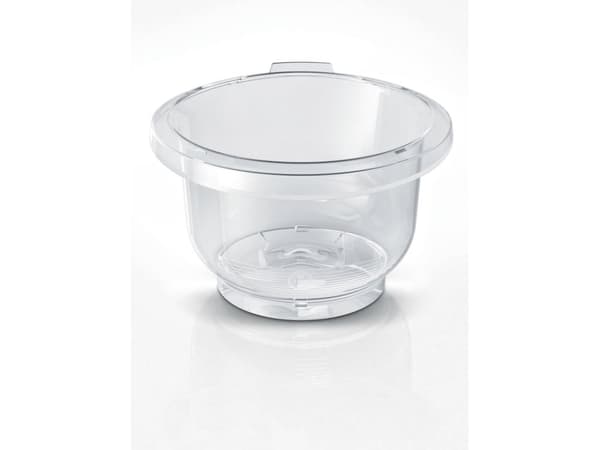 Bosch Tritan mixing bowl, Kulho, 3,8 L, Läpinäkyvä, 250 mm, 250 mm, 160 mm