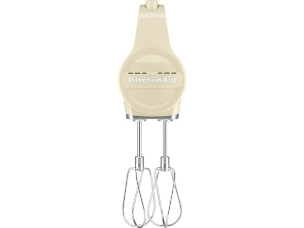 KitchenAid 5KHMB732EAC - Håndmikser trådløs - 16 W - kremfarget