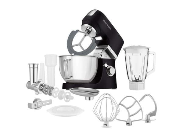 Sencor STM 6359BK, Elektrisk visp, Sort, Vispe, Elte, Miksing, 1,5 l, 85 dB, Rustfritt stål