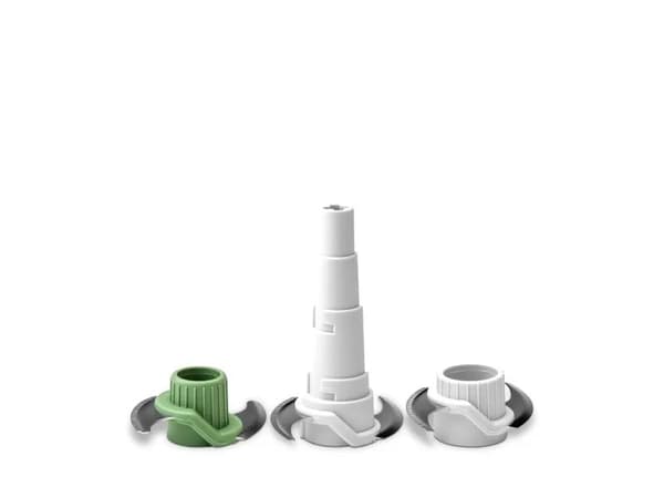 Gastroback Design Mini Chopper Plus elektroninen ruoanpilkkoja 0,6 L 400 W Ruostumaton teräs, Läpinäkyvä