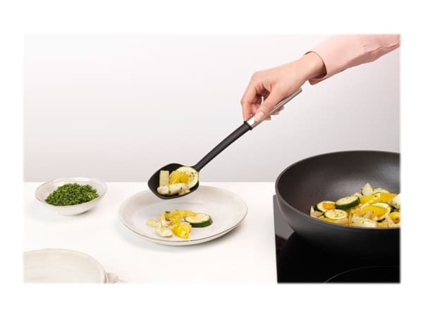 Brabantia 260285, 4 kpl, Musta, Satiini teräs
