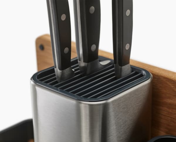 Joseph Joseph CounterStore, Organisator, Holder, Tabletop, Kokekar, Bestikk, Rustfritt stål, Rustfritt stål