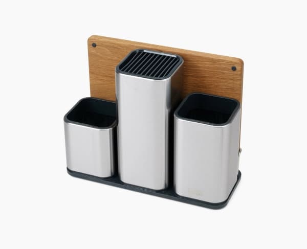 Joseph Joseph CounterStore, Organisator, Holder, Tabletop, Kokekar, Bestikk, Rustfritt stål, Rustfritt stål