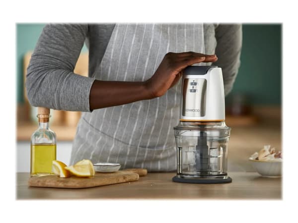Kenwood Easy Chop CHP61.100WH - Huggemaskin - 500 ml - 500 W - hvit / rustfritt stål