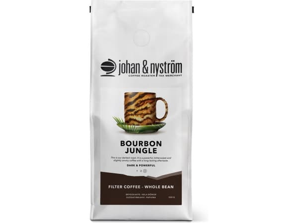 Johan & Nyström Bourbon unge kaffebønner 500g