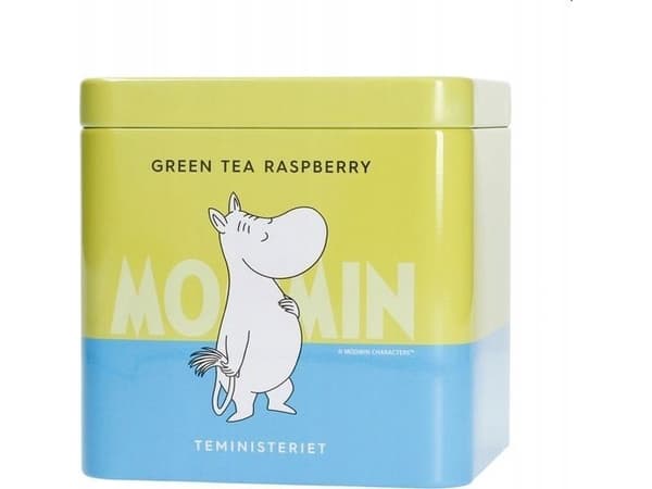Tea Ministry Tea Ministry - Mumin Grönt Te Hallon - Herbata sypana 100g