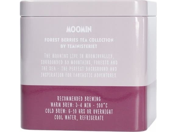 Teministeriet Teministeriet - Muumimusta tee Mulberry - Irtotee 100g
