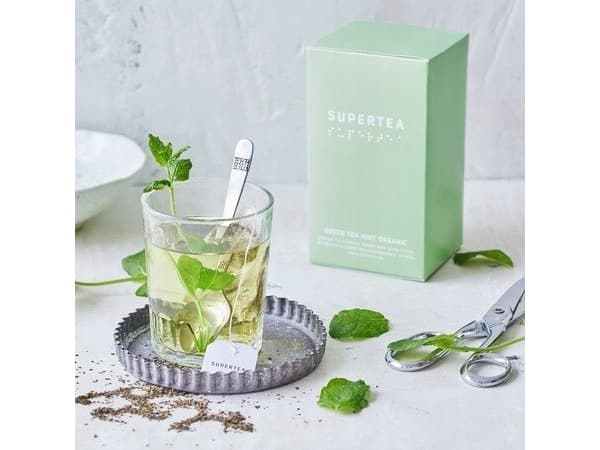 Teministeriet Teministeriet - Supertea Green Tea Mint Organic - Herbata 20 Torebek