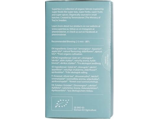 Teministeriet Teministeriet - Supertea Äpple Fläderblom Ekologisk - Herbata 20 Torebek