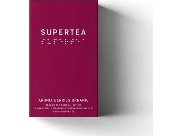 Teministeriet Teministeriet - Supertea Aronia Bær Økologisk - Te 20 poser