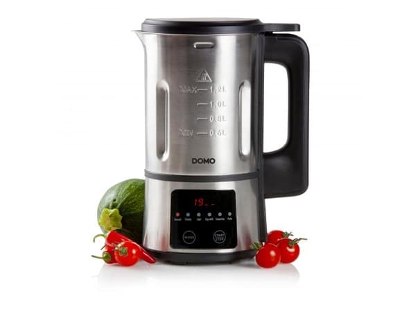 Domo DO727BL, 900 W, Rustfritt stål, Rustfritt stål, Rustfritt stål, 1,2 l, Blenderstil