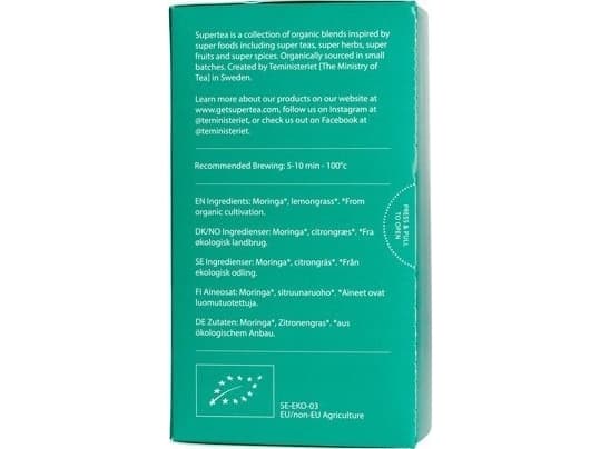 Teministeriet Teministeriet - Supertea Moringa Organic - Te 20 påsar
