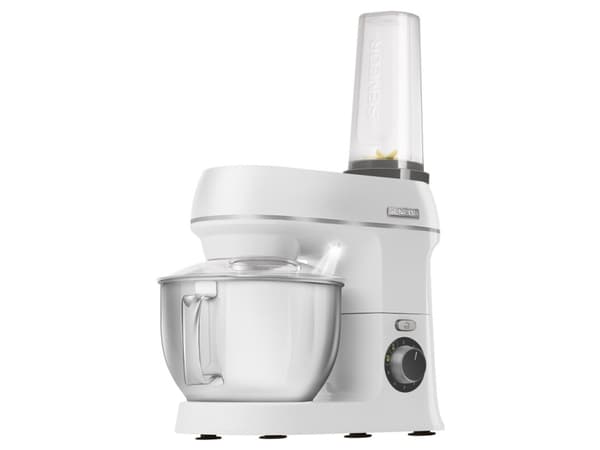 Sencor STM 3750WH-EUE3, Stativmixer, Vit, Vispning, Knådning, Mixning, Omrörning, 4 l, Rotations-, Rostfritt stål